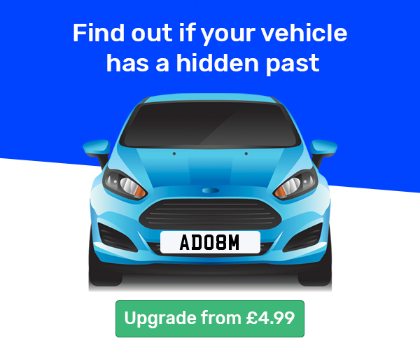 car tax check for AD08M