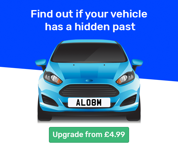 DVLA car check for AL08M