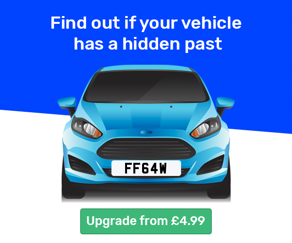car tax check for FF64W