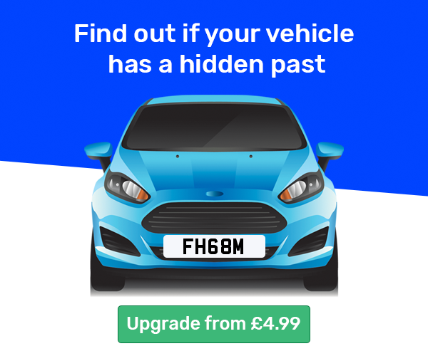 car tax check for FH68M
