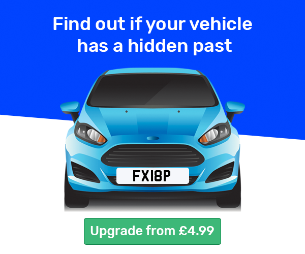 DVLA car check for FX18P