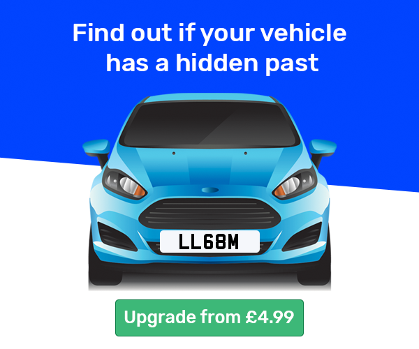 Car tax check for LL68M