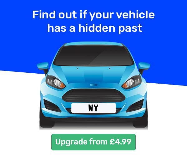 DVLA car check for WY