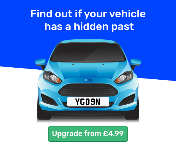 dvla car check for YG09N